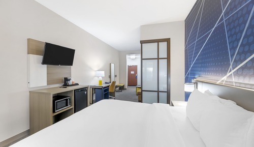 Suite, 1 King Bed with Sofa bed, Accessible, Non Smoking (Accessible Tub)