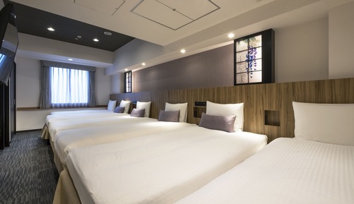 (Cleaning every 4days)Family Suite with Kitchen for 6 People, Multiple Beds, Non-smoking