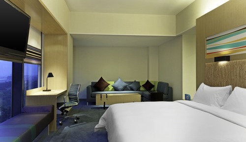 Studio, 1 King Bed, City View