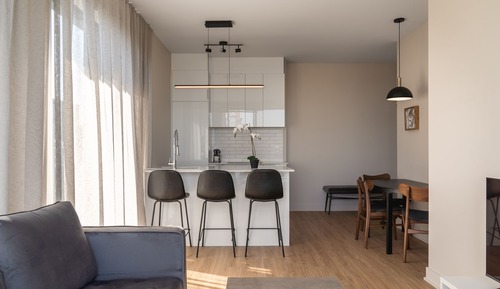 Executive Apartment, 1 Queen Bed, Kitchen