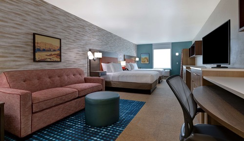 Studio, 2 Queen Beds, Accessible (Hearing)