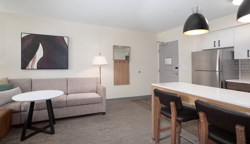 Suite, 1 Bedroom, Hearing Accessible, Kitchen