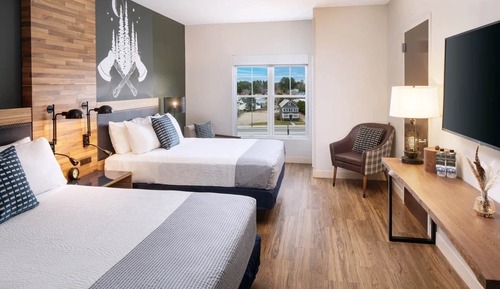 Premium Room, 2 Queen Beds, Accessible Bathtub (Communications, Mobility)