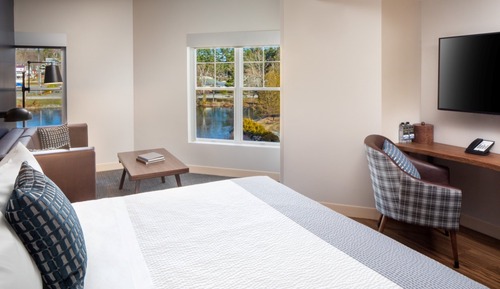 Suite, 1 King Bed with Sofa bed, Lake View