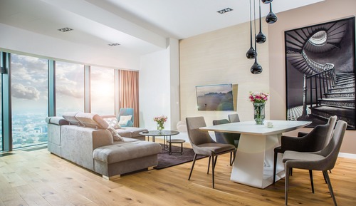 Luxury Apartment, 1 Bedroom, City View, Tower