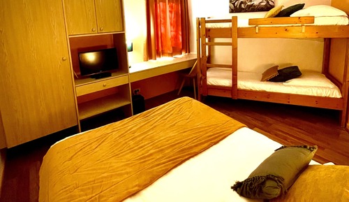 Comfort Quadruple Room, Garden View