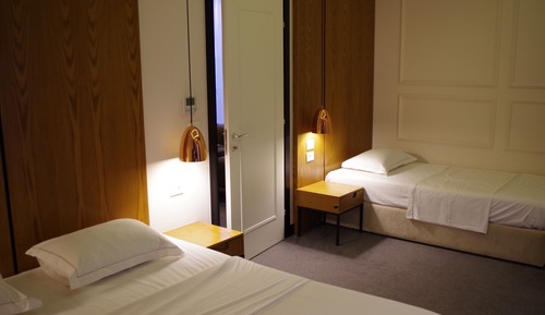 Family Comfort Suite with Double Bed, Single Bed, and Living Area