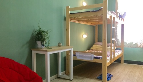 Quadruple Room, Women only, Shared Bathroom