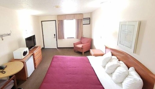Standard Single Room, 1 King Bed, Refrigerator & Microwave, Mountain View