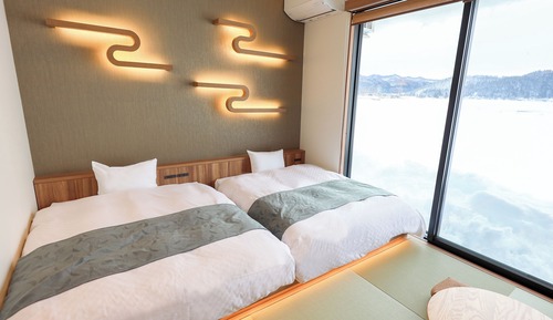 Deluxe Twin Room, 2 Double Beds, Private Bathroom, Annex Building