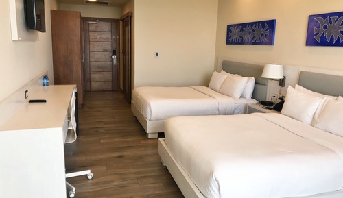 Superior Double Room, 2 Queen Beds, City View, Sea Facing