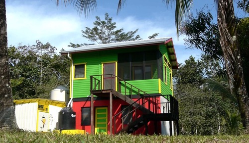 Rasta cabana (A/C, balcony, 2 beds)