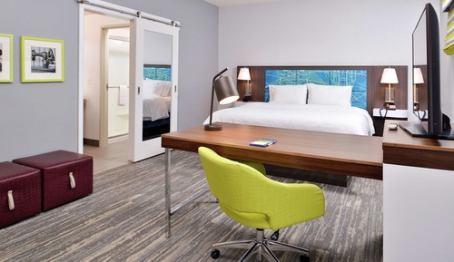 Studio, 1 King Bed, Accessible (Hearing)