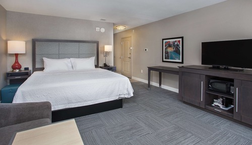 Room, 1 King Bed, Refrigerator & Microwave