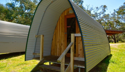 Camping Pod with Shared Bathroom “NO LINEN SUPPLIED"