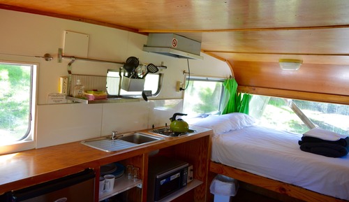 On Site Caravan with Shared Bathroom