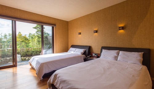 Premium Suite, Tatami Area, Private and Open Air Bath, Take, Non Smoking