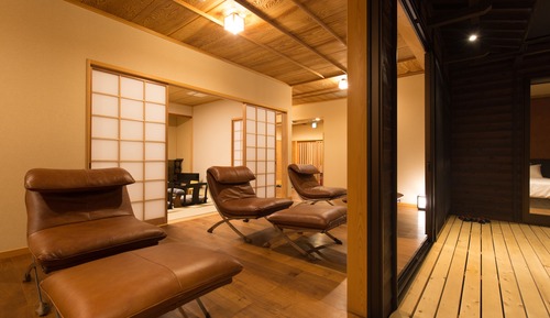 Premium Suite, Tatami Area, Private and Open Air Bath, Tsutsuji Non Smoking - Takasaki Kaiseki