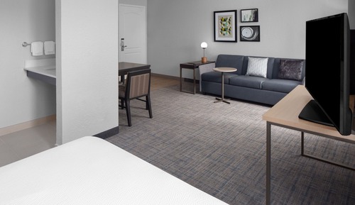 Studio, 1 Queen Bed with Sofa bed