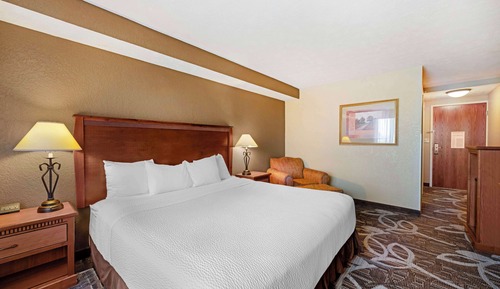 Standard Room, 1 King Bed, Accessible, Refrigerator & Microwave