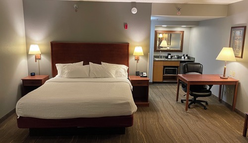 Executive Studio Suite, 1 King Bed, Non Smoking, Lake View