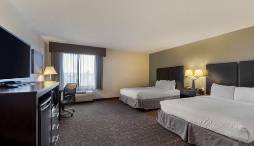 Standard Room, 2 Queen Beds, Accessible, Refrigerator & Microwave