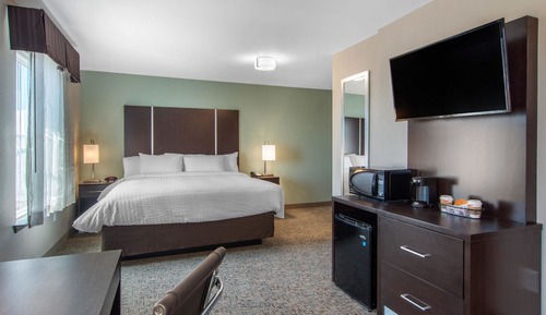 Suite, 1 King Bed with Sofa bed, Non Smoking