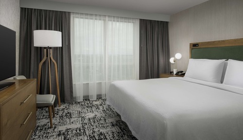 Suite, 1 King Bed, Accessible (Mobility & Hearing, Roll-in Shower)