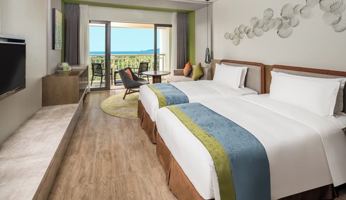 Premium Room, 2 Double Beds, Ocean View (High Floor)