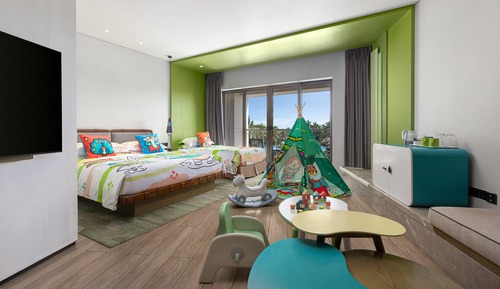 Premium Room, Multiple Beds, Pool View (Kids Theme)