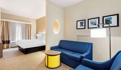 Suite, 1 King Bed with Sofa bed, Accessible, Non Smoking (Accessible Tub)