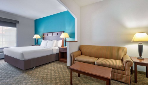Suite, 1 King Bed, Accessible, Non Smoking (Tub with Grab Bars)