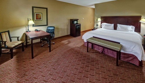 Standard room with king bed