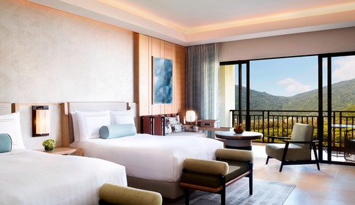 Deluxe Room, 2 Double Beds, View