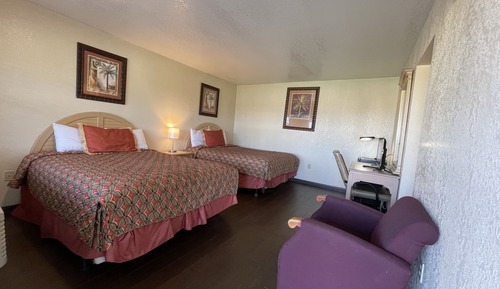 Room, 2 Double Beds, Lake View