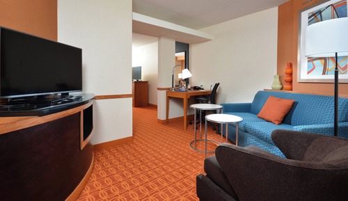 Studio, 1 King Bed with Sofa bed