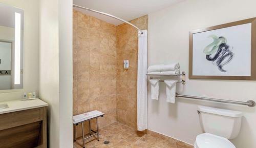 Room, 2 Queen Beds, Accessible, Non Smoking (Roll-In Shower)