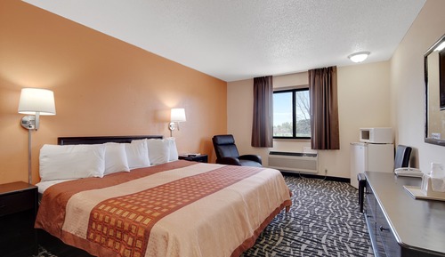 Room, 1 King Bed, Non Smoking, Refrigerator & Microwave