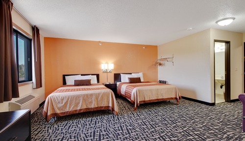 Suite, 2 Queen Beds, Non Smoking, Refrigerator & Microwave