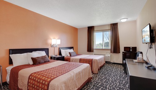 Room, 2 Double Beds, Non Smoking, Refrigerator & Microwave