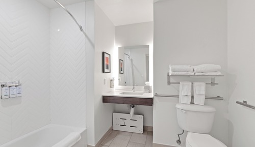 Suite, 1 King Bed, Accessible (Communication, Roll-In Shower)