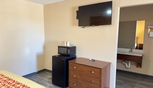 Standard Room, 2 Queen Beds, Smoking, Refrigerator & Microwave