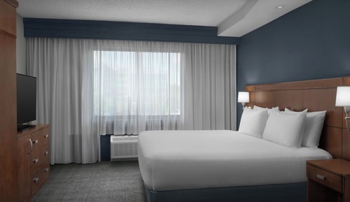 Room, 1 King Bed with Sofa bed (Mobility Accessible, Roll-In Shower)