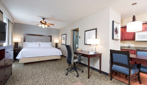 Studio, 1 King Bed, Accessible, Non Smoking (Hearing)