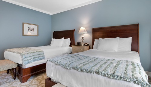 Room, 2 Double Beds, Resort View (Porch)