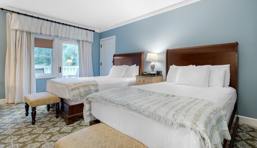 Deluxe Room, 2 Double Beds (with  Private Porch)