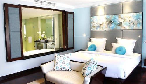 Deluxe Twin Room, 2 Twin Beds, Balcony, Pool View