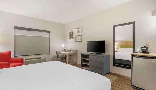 Room, 1 King Bed, Accessible, Non Smoking (Roll-in Shower)