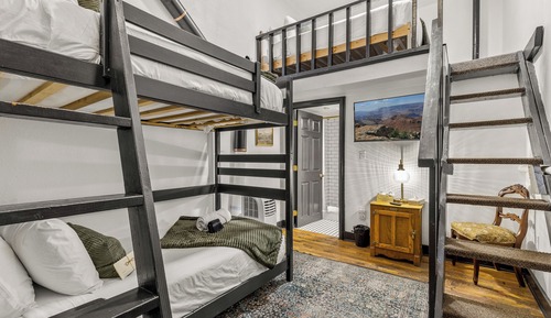 Room 17, The Little Loft, A Bunkbed and Two Twins
