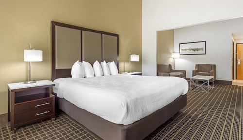 Suite, 1 King Bed, Non Smoking, Refrigerator & Microwave